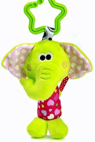 Baby Rattles Plush Toy Crib Bed Stroller Hanging Ring Bell Toy Soft Baby Rattle Early Educational Doll 1pcs Baby#C