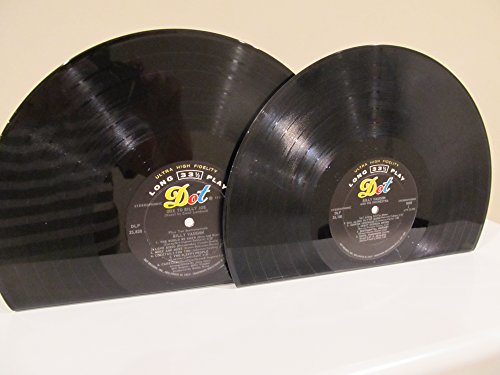 Vinyl Record Bookends LP Billy Vaughn "Sail Along Silv'ry Moon & Ode to Billy Joe" on Dot Label