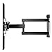 Sunydeal TV Wall Mount Bracket for most 26-65 Inch LED, LCD, OLED and Plasma Flat Screen TV, with Full Motion Swivel Articulating Dual Arms, up to VESA 400x400mm and 120 LBS with Tilting