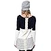 Womens Casual Color Block Tunic Tops Back Lace Long Sleeve T-Shirt Blouses Black XXL