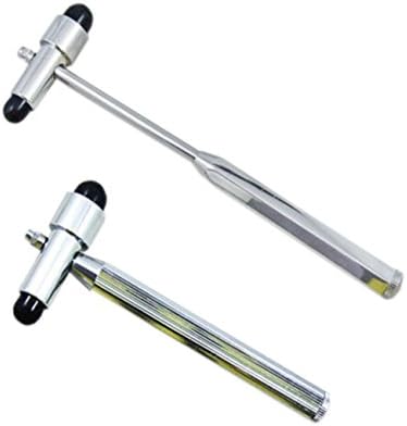 Newsfana Black Nerve Reflex Hammer Buckle Hammer Diagnostic Hammer Nerve Reflex Hammer