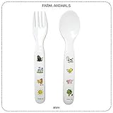 Baby Cie Fork & Spoon - Farm - 2 ct