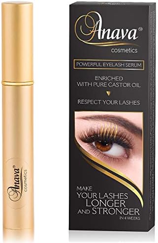 Eyelash Growth Serum - 6-Months Supply - All Natural Enhancing Treatment for Falling Thinning Lashes - Nourishing & Thickening Conditioner - Healthy Thick Long & Strong Lashes in 4-8 Weeks