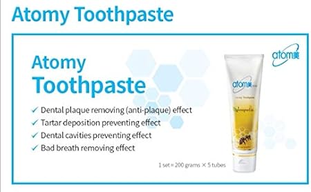 Atomy Toothpaste 1set (5 pcs) = Quick Delivery / Priority Mail by Atomy: Amazon.co.uk: Beauty