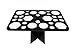 Akago 28 Hole Makeup Brush Tree Holder Organizer Folding Collapsible Air Drying Tower Brush Dryer