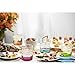 Libbey Impressions Colors Rocks Glasses, Set of 4