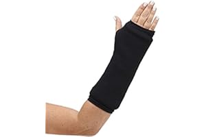 CastCoverz! Designer Arm Cast Cover - Black - Large Short: 13" Length X 13" Circumference - Removable and Washable - Made in USA