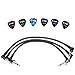 QMG Piano Stickers for Keys,Colorful Piano Keyboard Stickers for 49/61/ 76/88 Key Keyboard White and Black Keys, Removable, Kids Learning Piano, No Residue Leaves
