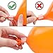 Coceca 220pcs 12 inches Assorted Color Party Balloons with Hand Held Air Pump and Balloon Clip