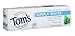 Tom's of Maine Natural Simply White Fluoride Toothpaste, Clean Mint, 4.7 oz. 6-Pack (Packaging May Vary)