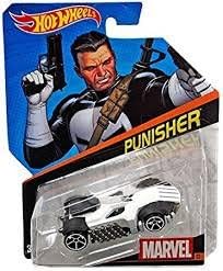 Hot Wheels 1:64 Marvel Die-Cast Car (Punisher)