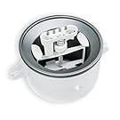 KitchenAid KICA0WH Ice Cream Maker Attachment - Excludes 7, 8, and most 6 Quart Models