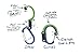 GEAR AID HEROCLIP Carabiner Clip and Hook (Medium) for Camping, Backpack, and Garage, Go Seattle