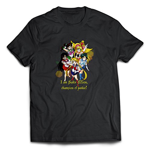 Sailor Moon T-Shirts Anime Manga Series Unisex Adult Men Women Shirt Tees (4XL)