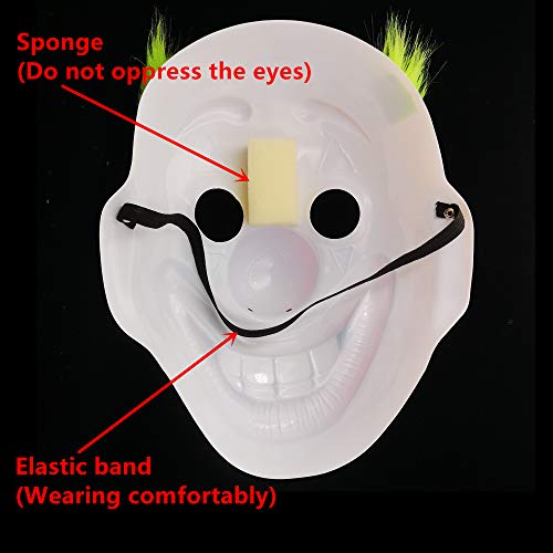 Joker Mask Arthur Fleck Masks Cosplay DC Movie Clown Halloween Costume