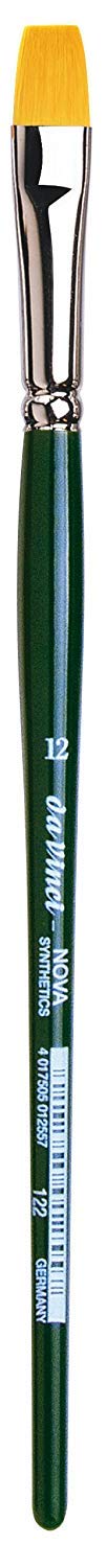 Da Vinci NOVA - Series 122 - Synthetic Fiber Brush, School and Hobby line - Size 12
