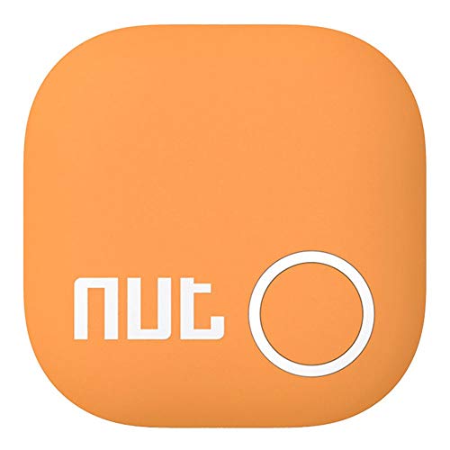 Zodler Nut 2 Smart Tracker Mini Finder Wireless BT Tag Tracker Tracking Reminder Anti-Lost Alarm GPS Locator for Child Key Wallet for Android iPhone iPad iPod (Orange)