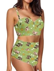 Howilath Women Cartoon Dachshund Corgi Dog Print