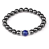 Healing Hematite Magnetic Stretch Bracelet for Arthritis Pain Relief