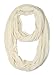 corciova Light Weight Infinity Scarf with Solid Colors