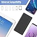 Magnetic Portable Charger 10800mAh for iPhone with Built-in Cables, 6-in-1 Wireless Power Bank with iWatch Charger, LCD Display 25W PD Fast Charging Battery Pack for iPhone 16/15/14/13/12, Apple Watch