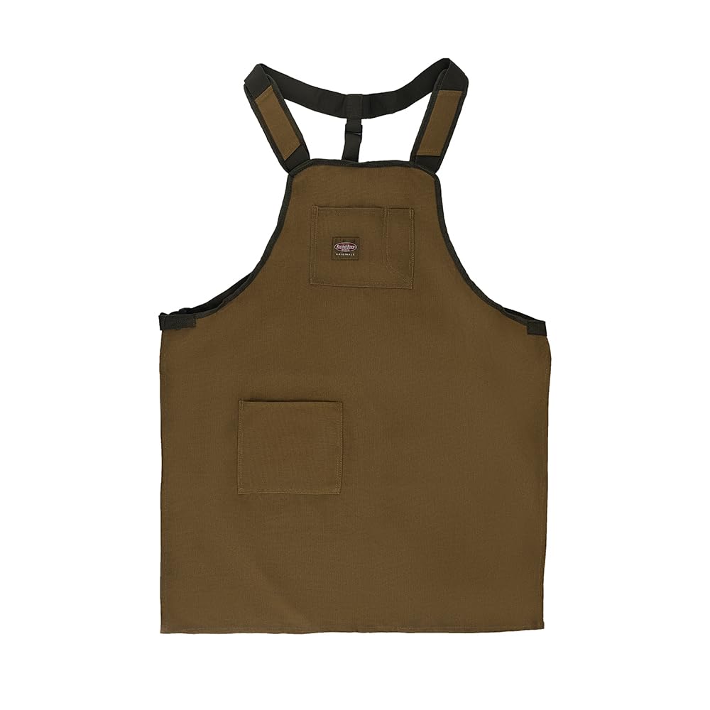 Bucket Boss - Canvas SuperShop Apron, Aprons & Vests (80300), Brown