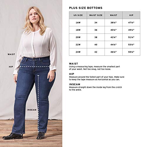 Levi's Women's PlusSize 311 Shaping Skinny Jean, Darkest Sky, 36 (US