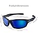 DUCO Kids Sunglasses Boys Girls Sports Polarized Sunglasses Youth Baseball for Kids UV Protection Age 6-10