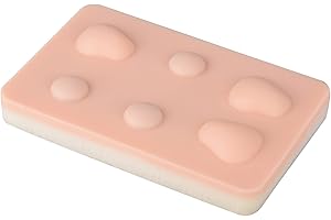 SimCoach Abscess Incision & Drainage Pad (I&D), Sebaceous Cyst Removal Training Pad, Abscess Suture Practice Skin Pad for Training and Demonstration