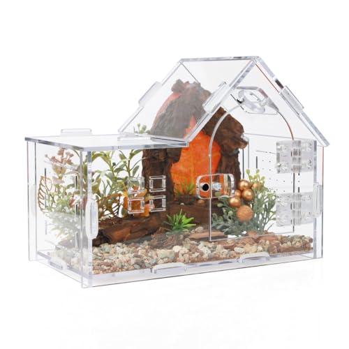 ZUIFIANLE Acrylic Jumping Spider Enclosure