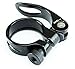 The Flying Wheels Aluminum Quick-Release Seat Post Clamp 31.8mm Black Bike Seat Clamps (1 Pack)