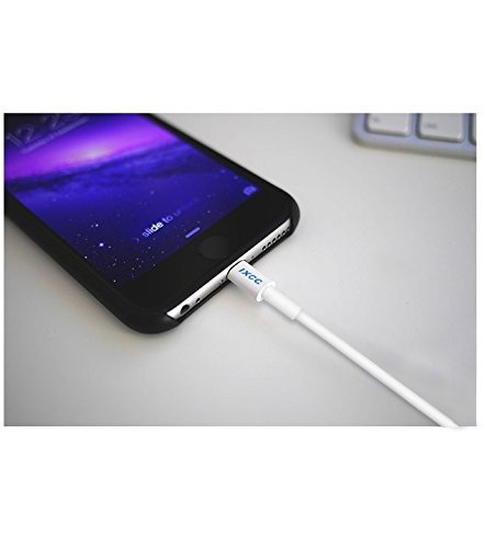 iXCC Element Series 4 inch Apple MFi Certified Lightning 8pin to USB Charge and Sync Cable for iPhone SE/5/6/6s/7/Plus/iPad Mini/Air/Pro - White
