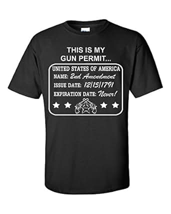 Download Amazon.com: This is My Gun Permit 2nd Amendment Adult ...