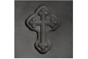 PMC SUPPLIES LLC Small - Botonee Cross 3D Graphite Ingot Mold for Precious Metal Casting Gold Silver Copper Melting
