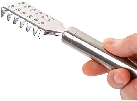 Contemporay Home Deco Stainless Steel Fish Scale Remover Cleaner Scaler Scraper Kitchen Peeler Tool