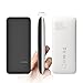 S5 7000mAh 2.1A Output Portable Charger, Dual USB Power Bank External Battery Backup Pack (2A Input Li-polymer Battery Banks)for Apple iPhone 4 5 6 Plus Samsung HTC Black