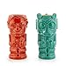 Geeki Tikis Star Wars Han Solo & Greedo Mugs | Star Wars Tiki Style Ceramic Cups