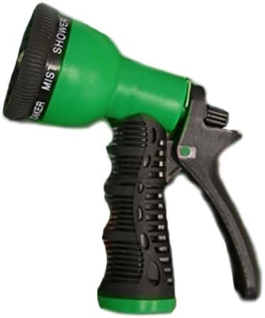 Garden Water Hose Nozzle Spayer 8 Spray Patterns Insulated Soft Grip