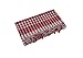 Madame Gayda Tablecloth Checkered Buffalo Check Plaid Linen Cotton Picnic Blanket Table Cover Red (Red, 64x64 inches)