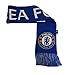 Chelsea Fc Woven Bar Scarf Reversible Blue - White -Yellow New Season 2015-2016