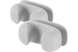 OSOLADY 2pcs Adhesive Silicone Rice Paddle Rack Holder Wall-Mounted Cooking Utensil Storage for Kitchen Rice