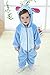 Tonwhar Unisex-Baby Animal Onesie Costume Cartoon Outfit Homewear (120:Ages 30-36 Months, Stitch)