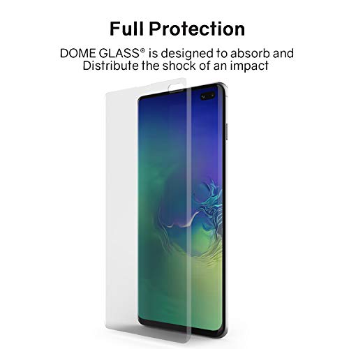 Galaxy S10 5G Screen Protector, [Dome Glass] Full 3D Curved Edge