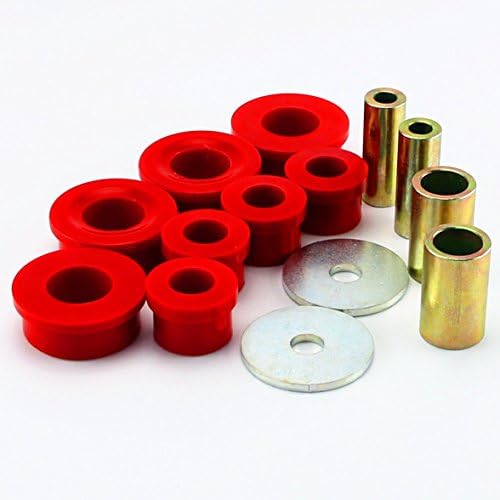 LR Prothane Front Control Arm Bushing Kit For Subaru Impreza & WRX 98-05 Red