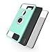 Newseego Compatible with Google Pixel 2 XL Case with Armor Dual Layer 2 in 1 with Extreme Heavy Duty Protection and Finger Ring Holder Kickstand Fit Magnetic Car Mount for Google Pixel 2 XL-Green
