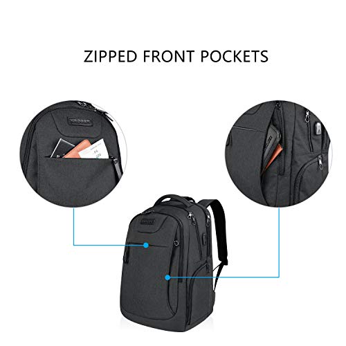 KROSER Laptop Backpack for 17.3 Inch Laptop AntiTheft Large Computer