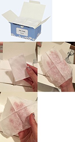 image for [White Rabbit] Premium Cotton Pad (Plain Type 200pcs + Perforated Type