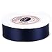 VATIN Double Face Deep Navy Blue Satin Ribbon 1