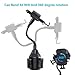KNGUVTH Car Phone Holder Cup Holder Phone Mount Universal Adjustable Auto Gooseneck Cup Holder Cradle Car Mount with a Flexible Long Neck Compatible for iPhone 11 Pro Max/Xs/XS Max/X/8/7 Plus/Samsung