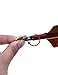 PANDARUS Archery 31-Inch Carbon Hunting Arrows, 4-Inch Turkey Feather Fletching with Replaceable Points, Targeting Practice Arrows Spine 500 for Recurve & Traditional Bows
